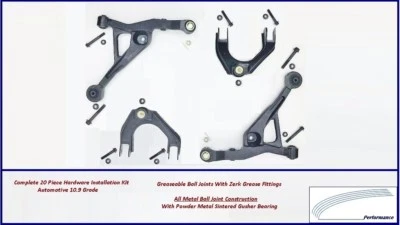 Kit de brazo de control delantero premium - con rótulas engrasables, Dodge Stratus 95-2006 Foto 1 de 3