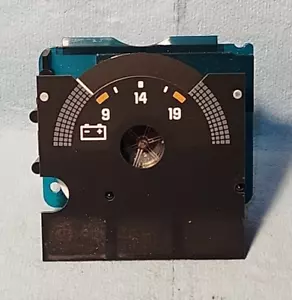 1988-91 Chevy GMC Truck K1500 K2500 K3500 Battery Volt Meter Gauge Used - Picture 1 of 7