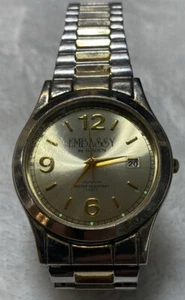 Funktionierende wasserdichte Herrenuhr von GRUEN EMBASSY Stretchband - Bild 1 von 4