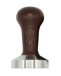 Madera de Wenge manipula espresso 57,5 mm para café de especialidad, manipula de barista - Imagen 1 de 2