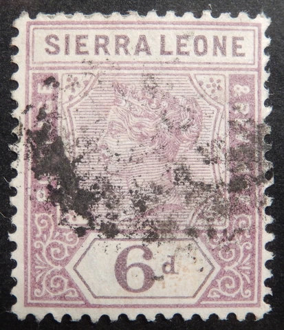 Sierra Leone Scott # 42, Used Cover