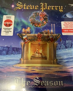 ⚡️Steve Perry The Season Christmas Album Red Vinyl Record 🆕 - Picture 1 of 2