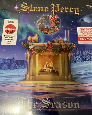 ⚡️Steve Perry The Season Christmas Album Red Vinyl Record 🆕 Foto 1 de 2