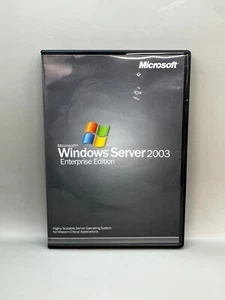 Microsoft Windows Server 2003 Enterprise Edition with Key - Picture 1 of 5
