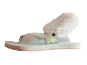 UGG Damen Sandalen Zehentrenner Farbe aqua Größe 38 NEU - Bild 1 von 6