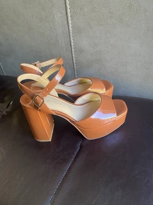 Antonio Milani Mujer Plataforma Bloque Zapatos Talla 7.5 Foto 1 de 4