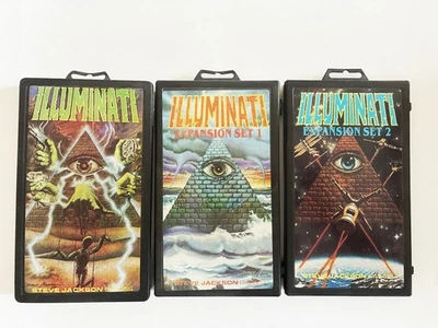 Illuminati, Illuminati Epansion Sets 1 & 2 - Vintage (1980s) - Image 1 of 4