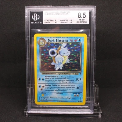 🔥 BGS 8.5 NM-MT+ BLASTOISE HOLO RARE | LEGENDARY COLLECTION 4/110 🔥 - Image 1 of 4