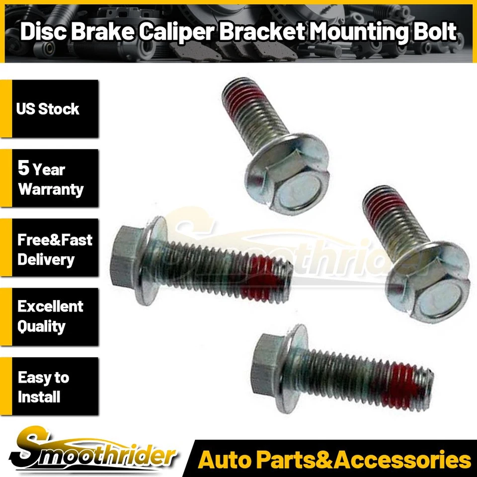 2x Parafuso de Montagem de Suporte de Pinça de Freio Traseiro para Chevrolet Express 2500 2003-2019 - Imagem 1 de 2