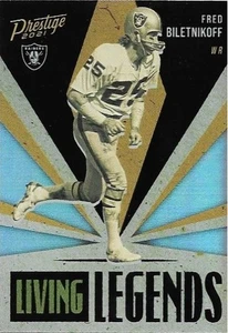 2021 Panini Prestige #LL-4 Fred Biletnikoff Living Legends - Picture 1 of 2