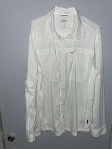 REI Camicia Coop Uomo M Sahara Tech Ventilata Roll Tab Outdoor Campeggio Leggera T - Foto 1 di 10