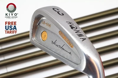 10Pcs【4Star】HONMA NEW LB 606 H&F 24K 4S Irons 3-4-5-6-7-8-9-10-11-SW R1 RH Iron - Image 1 of 4