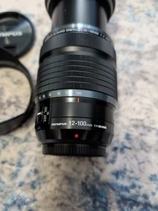 Olympus M. Zuiko Digital ED 12-100mm F/4.0 Pro Lens - Black - Picture 1 of 7