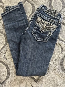 Miss Me Girl’s JK72435 Size 10 Skinny Jeans - Picture 1 of 8