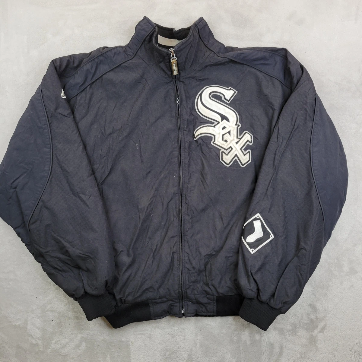 MLB WHITE SOX Majestic スタジアムジャケット Majestic Chicago White Sox MLB Fan Jackets for sale | eBay