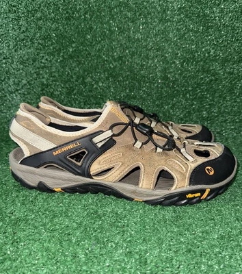 Sandalias de senderismo Merrell Blaze para hombre talla 14 cuero caramelo atigrado J65243 Foto 1 de 4