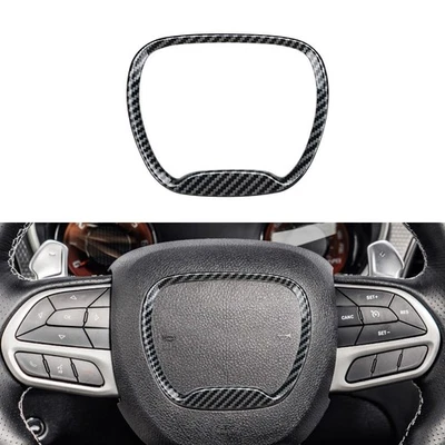 Actualización de la cubierta del volante Auovo para Dodge Charger Challenger 2015-2023 Foto 1 de 4