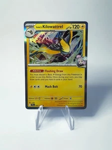 Pokemon TCG Iono's Kilowattrel 055/159 Journey Together Holo - Picture 1 of 2