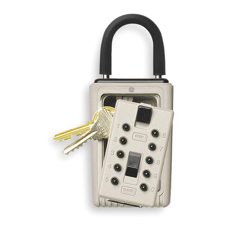 KIDDE 1350 Lock Box,Padlock,3 Keys 2XLC1 - Image 1 of 1