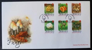 Alderney Briefmarken: "Alderney Pilze" Ersttagsbrief 2004 - Bild 1 von 3
