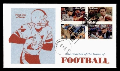 DR WHO 1997 FDC FOOTBALL RKA CACHET w14675 - Image 1 of 2