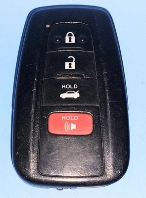 USED TOYOTA CAMRY SMART KEY KEYLESS REMOTE KEY FOB HYQ14FBC OEM 4 BUTTON - Image 1 of 4
