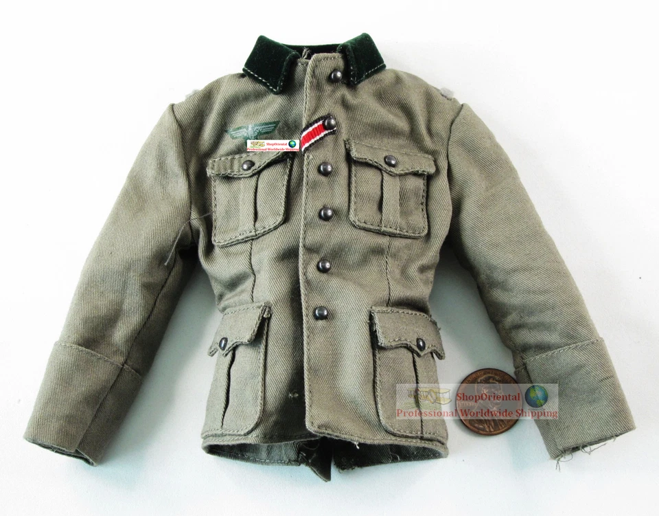 1:6 FIGURE WW2 GERMAN Wehrmacht Artillery UNIFORM Field Blouse Tunic FH_2B - Image 1 of 1