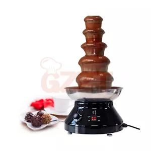 1,8/3L Schokoladenbrunnenmaschine 4/5 Stufen Schokoladenfälle Maschine Profi - Bild 1 von 14