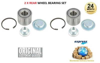 2x CUSCINETTI RUOTA ASSE POSTERIORE per PEUGEOT 307 SW 1.6 16V 2002-2008 - Immagine 1 di 4