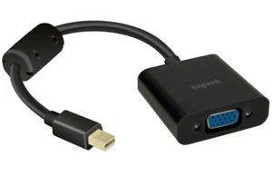 Speedlink Mini DP Displayport zu VGA Adapter-Kabel mDP für Macbook Thunderbold - Bild 1 von 3