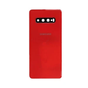 Samsung G973F Galaxy S10 Original-Zubehör-Hersteller Service Pack Akkuabdeckung/Glas hinten - rot - Bild 1 von 1