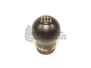 Boomba Racing Round 420g Weighted Shift Knob Black Derlin M10x1.5mm 6-speed MT - Bild 1 von 4