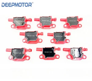 Bobinas de encendido de alto rendimiento para Chevy LS3 LT1 LSA L83 L86 D510C ROJO - Imagen 1 de 5