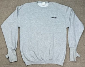 Hand Cuffs Vtg Men's Gray Long Sleeve Skateboarding Sweatshirt Size Medium - Picture 1 of 10