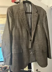 ZEGNA Blazer Sports Jacket 2 Button Single Breasted Angora & Wool IT 54R / XL - Picture 1 of 8