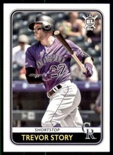 2020 Big League Base #97 Trevor Story - Colorado Rockies