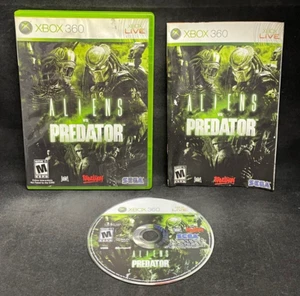 Aliens vs. Predator (Xbox 360) Complete CIB Tested ***WATER DAMAGE*** - Picture 1 of 4