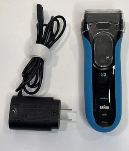 Braun Rasoio Elettrico Serie 3 3040s Wet/Dry Rasoio Elettrico con Caricatore-Testato - Foto 1 di 8