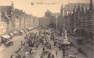 België - LEUVEN (Vl. Br.) Oude markt - Picture 1 of 2