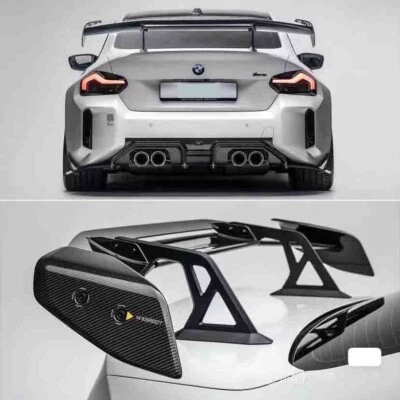 For HYUNDAI ELANTRA N Rear Trunk Spoiler Racing GT Style Wing Carbon Fiber - Image 1 of 4