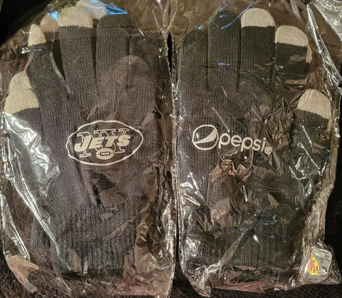 New York Jets Cell Phone Gloves (Pepsi Promo) NEW, Sealed in Packaging! Cover