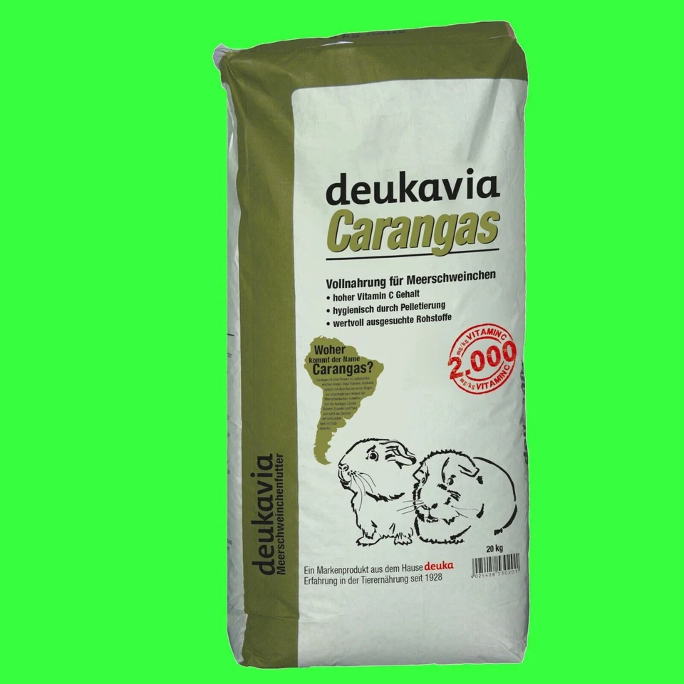 Deukavia Carangas Meerschweinchenfutter mit Vitamin C - 20kg