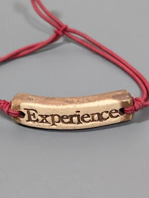 Pulsera elástica cerámica inspiradora MudLove Experience Red Foto 1 de 4