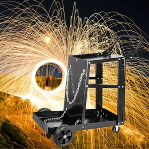 Schweißwagen mit 20l Gasflaschenhalterung und bis 40 kg belastbar ( MAG/WIG ) - Bild 1 von 7