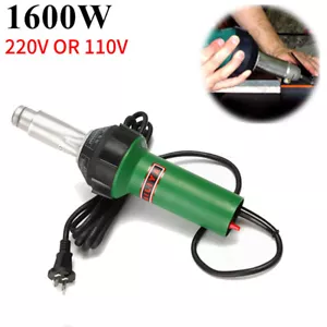 1600W Hot Air Gun Welding Torch Heat Gun Plastic Welder Welder Kits - Picture 1 of 7