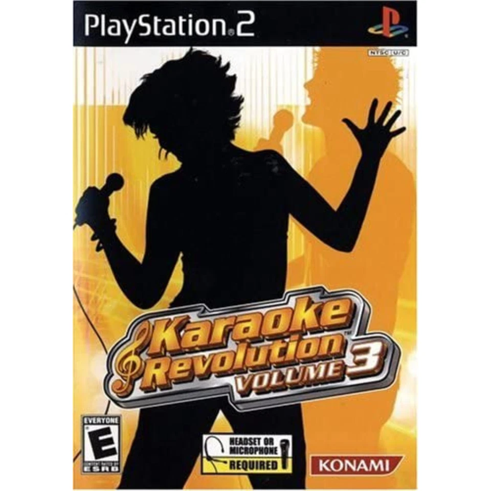 Sony Playstation 2: Karaoke Revolution Volume 3 Video Game - Image 1 of 1