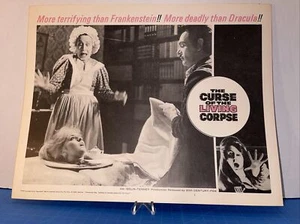 Vintage 1964 “The Curse Of The Living Corpse”Horror Movie ORIGINAL LOBBY CARD - Picture 1 of 6