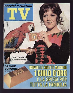 SORRISI 45/1970 BERTI RISCHIATUTTO ROLFI FERRER OCCHIENA MORANDI LUSINI VOCI BLU - Foto 1 di 1