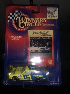 Dale Earnhardt 1982 Wrangler Thunderbird Winners Circle Stock Car Series Diecast Foto 1 de 4