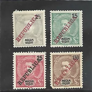 SELLOS DE MOZAMBIQUE D. CARLOS I RECARGADOS (1911) MH - Imagen 1 de 1